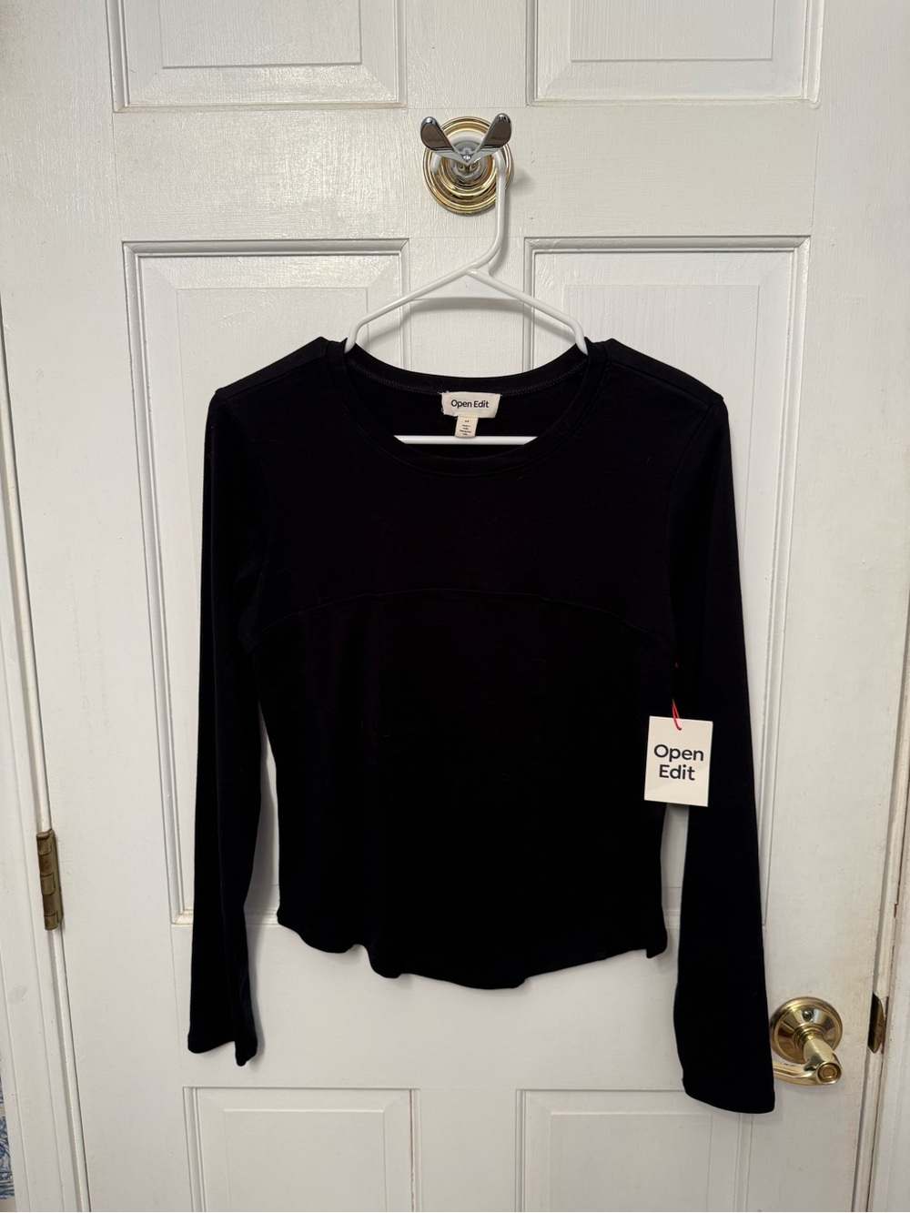 Open Edit Long Sleeve Top